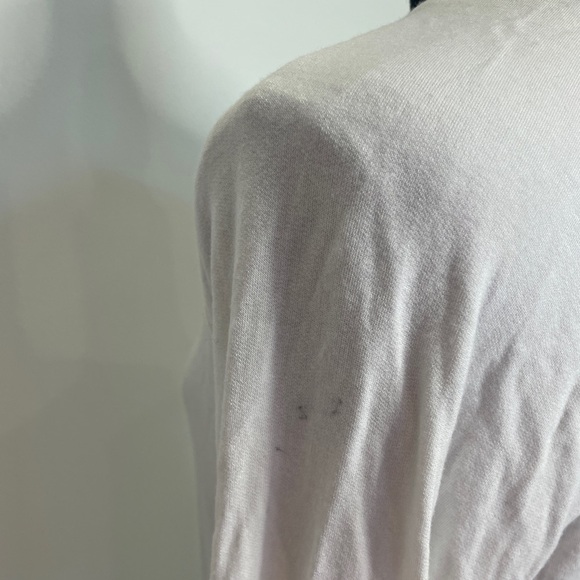 Athleta White Long Sleeve Crew Neck Top - Picture 7 of 7